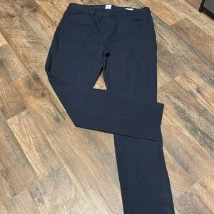 Navy GAP skinny leg trousers sz 8